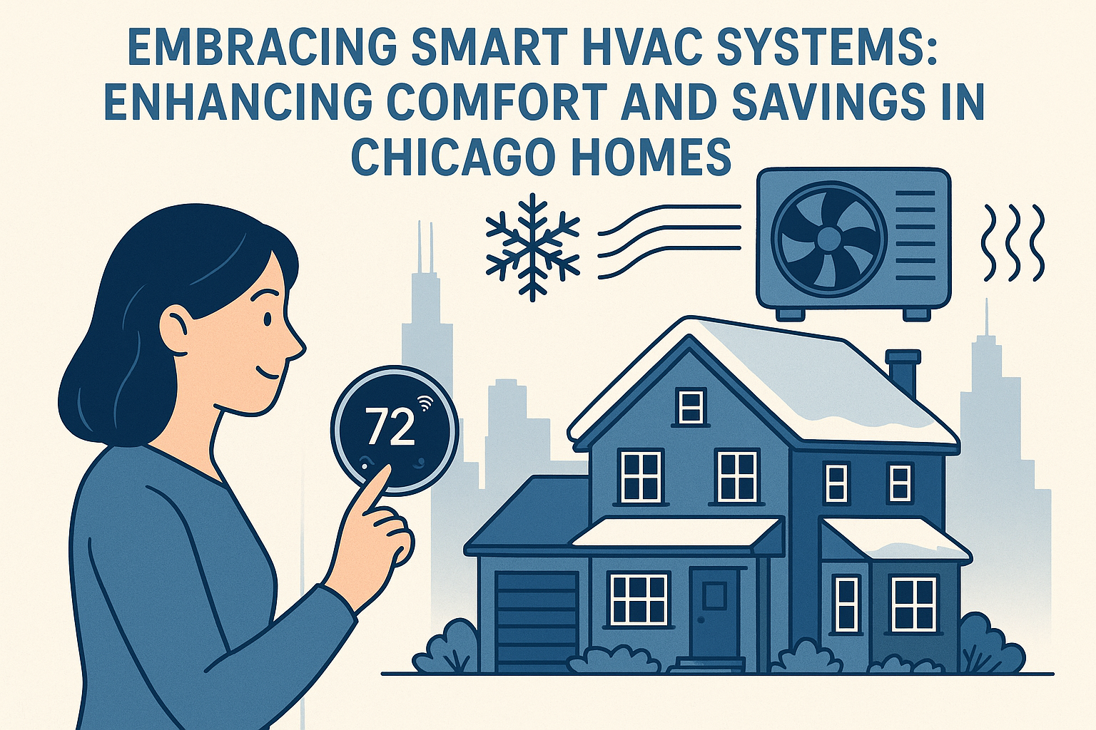 Embracing Smart HVAC Systems: Enhancing Comfort and Savings in Chicago Homes