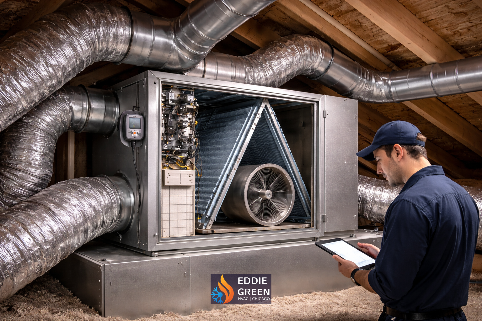 How Air Ducts Impact HVAC Performance in Chicago Homes - Eddie Green HVAC