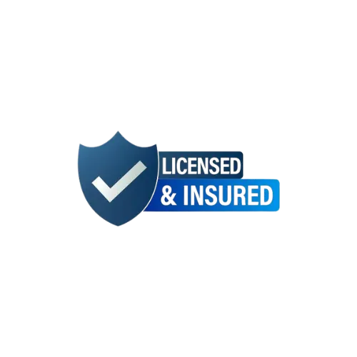 Licensed and Insured badge