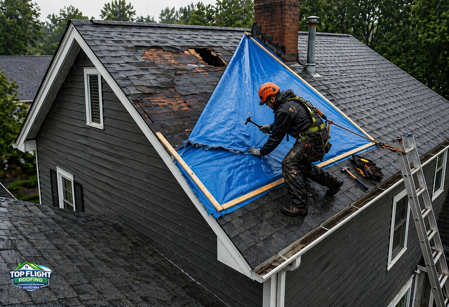 Quick Roof Fixes to Stop Costly Damage in Portland, OR