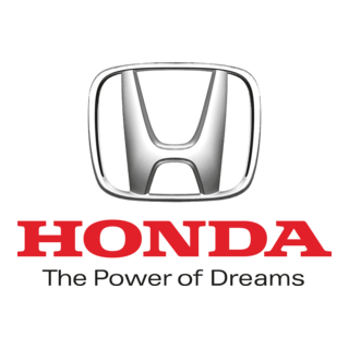 Honda logo featuring the letter 'H' and the slogan 'The Power of Dreams'