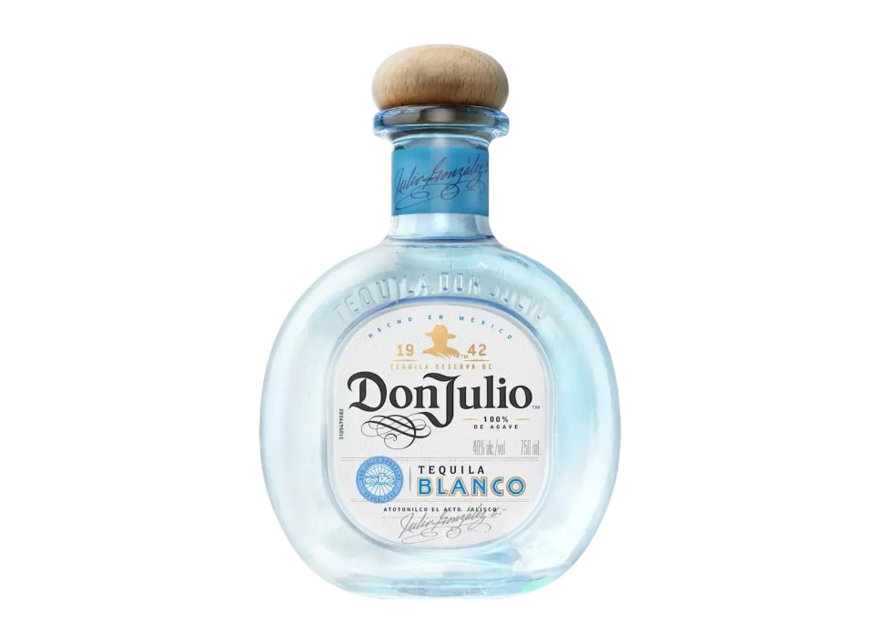 Don Julio Blanco tequila bottle