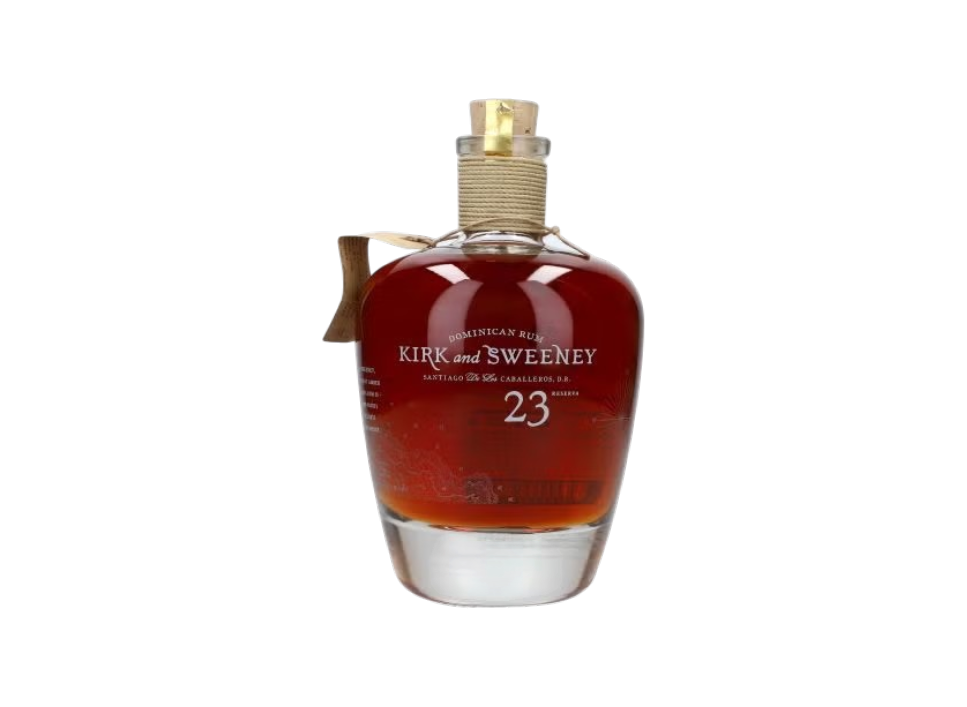 Bottle of Kirk and Sweeney 23 aged rum