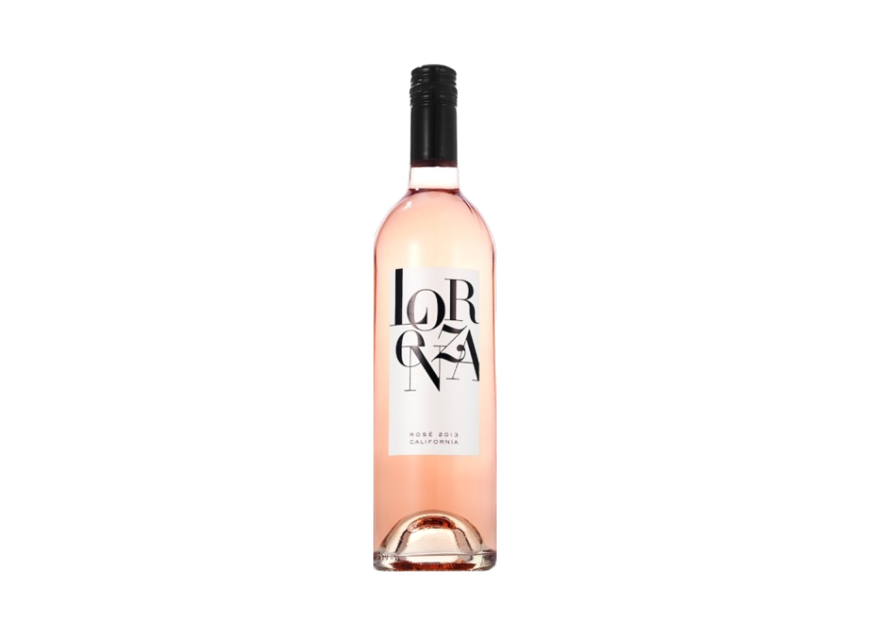 Bottle of Lorna Rosé wine from California