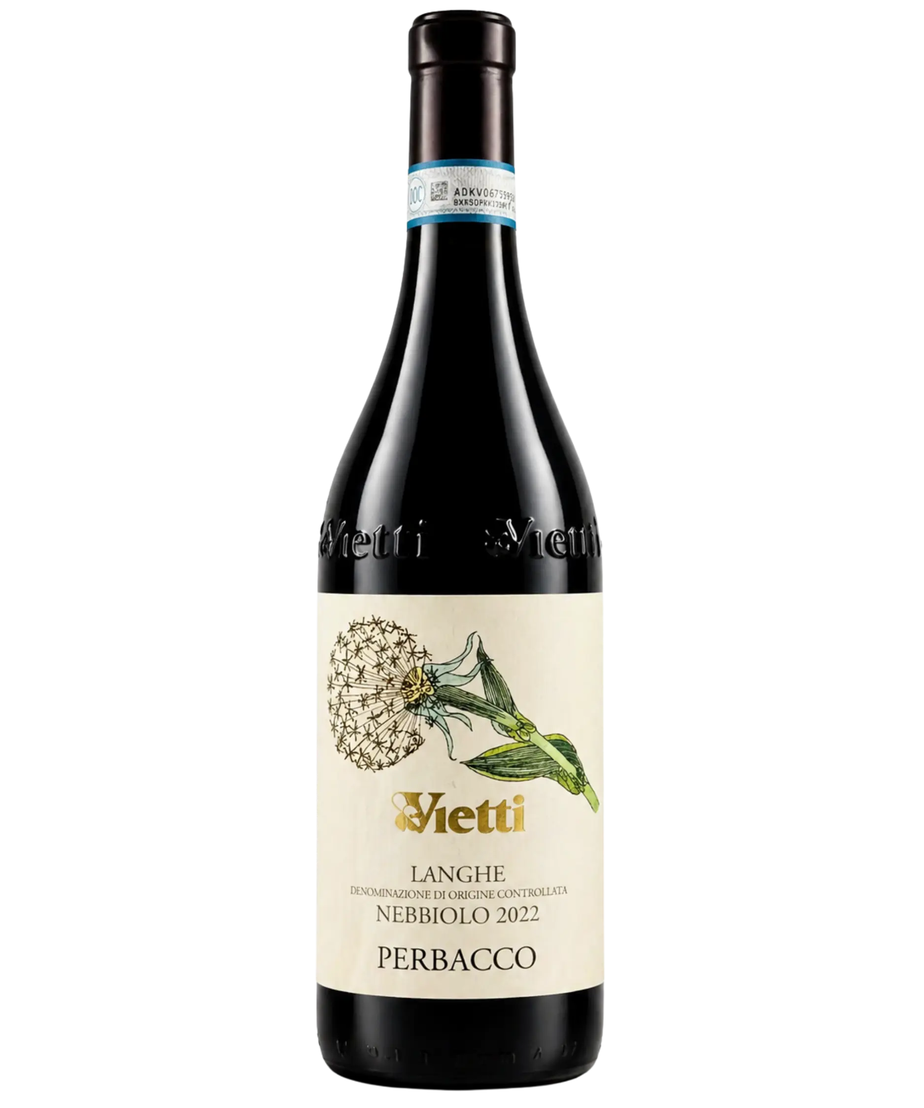 Vietti Perbacco Nebbiolo 2022 wine bottle