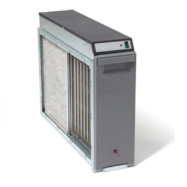 Air filtration system showing filter and housing design