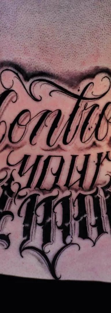 Script Tattoo