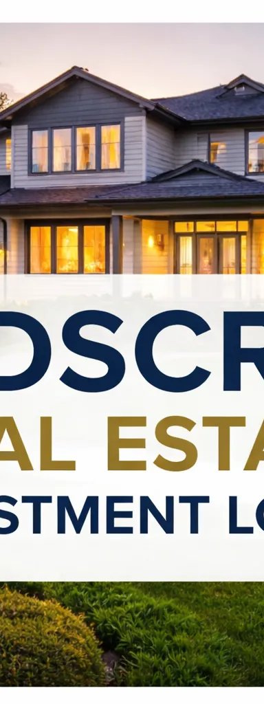 DSCR Real Estate Investment Loans