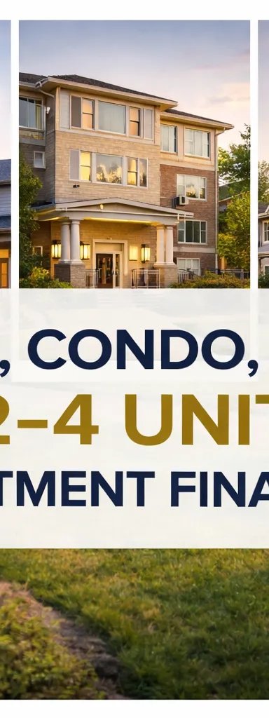 SFR, Condo, and 2–4 Unit Investment Financing