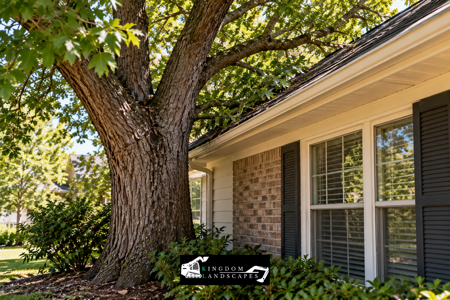 Expert Tree Removal in Coats, NC: When a Tree Too Close to Your House Becomes a Safety Risk
