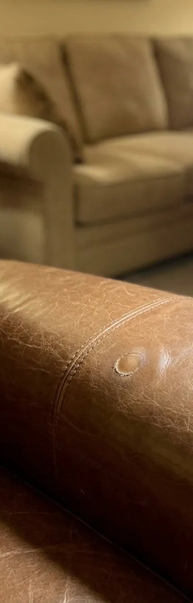 Burn Hole Leather Repair