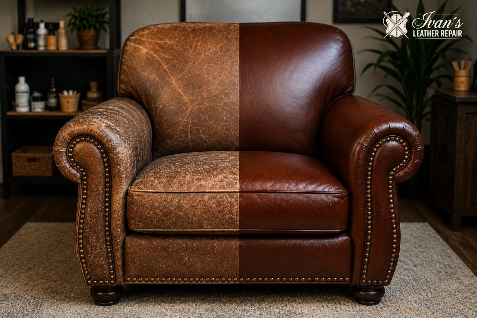 Bring Your Leather Furniture Back to Life with Color Restoration