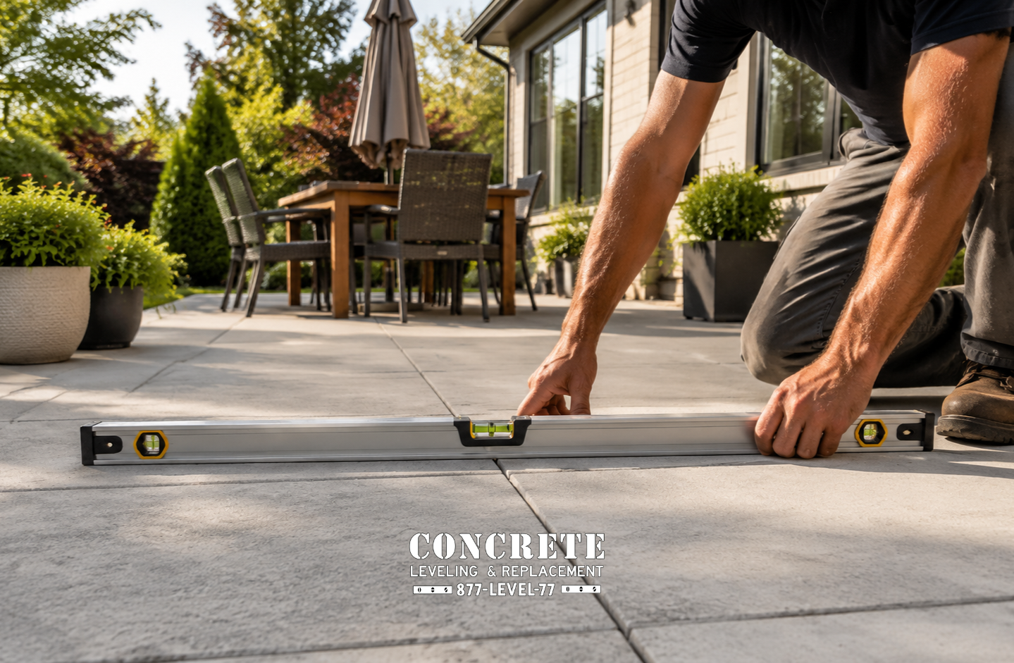 Patio Leveling Tips to Restore Your Outdoor Living Space