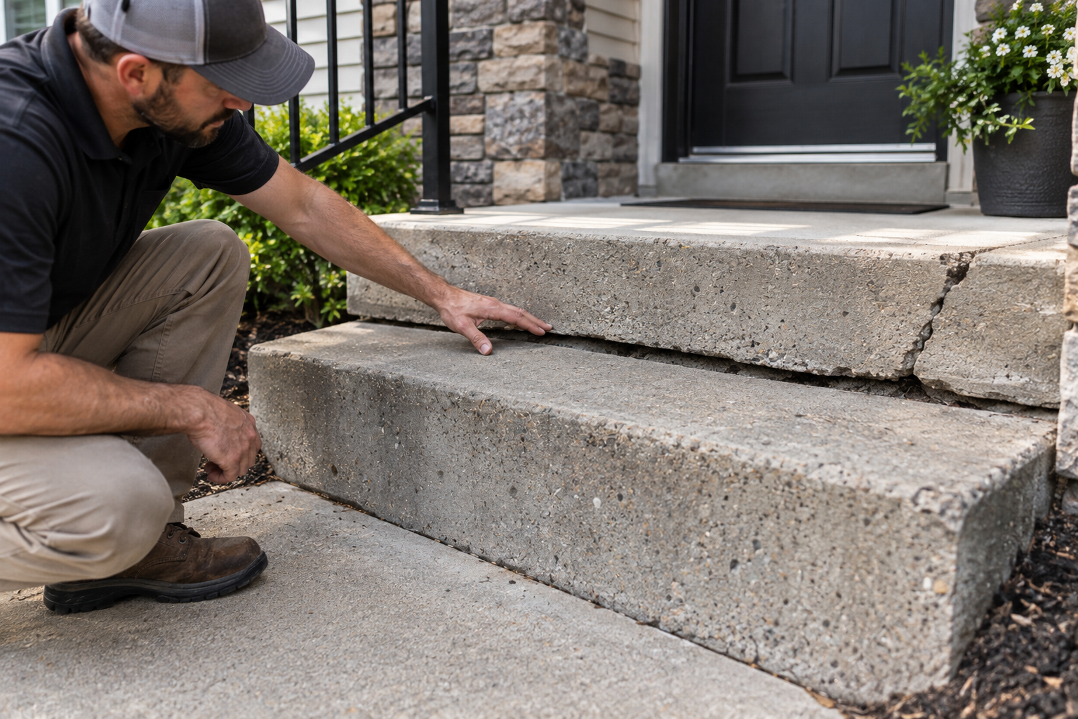 Expert Guide to Uneven Concrete Steps: When Repair Is the Smart Move