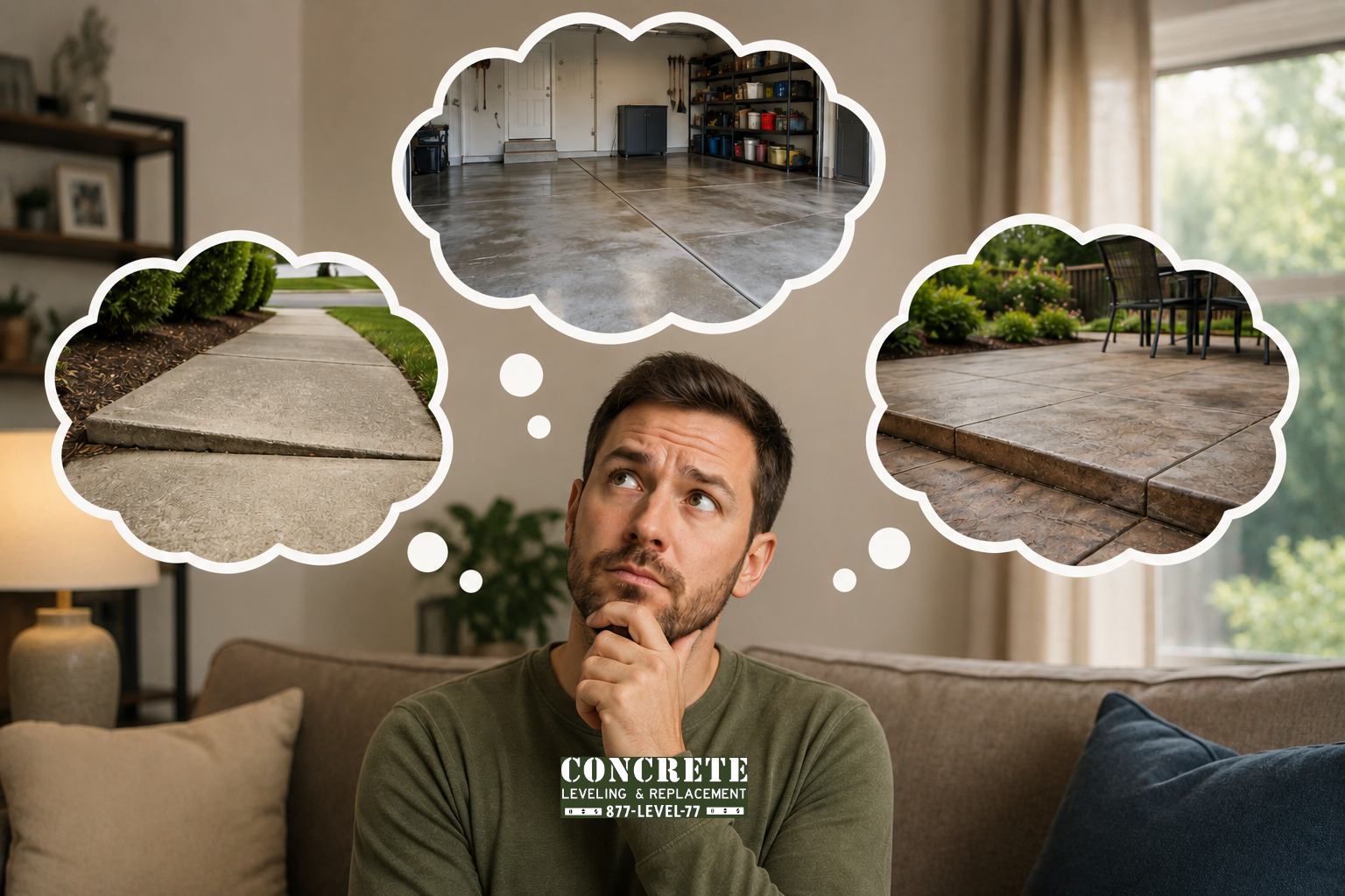 A Practical Guide to the Home Areas Most Likely to Need Concrete Leveling