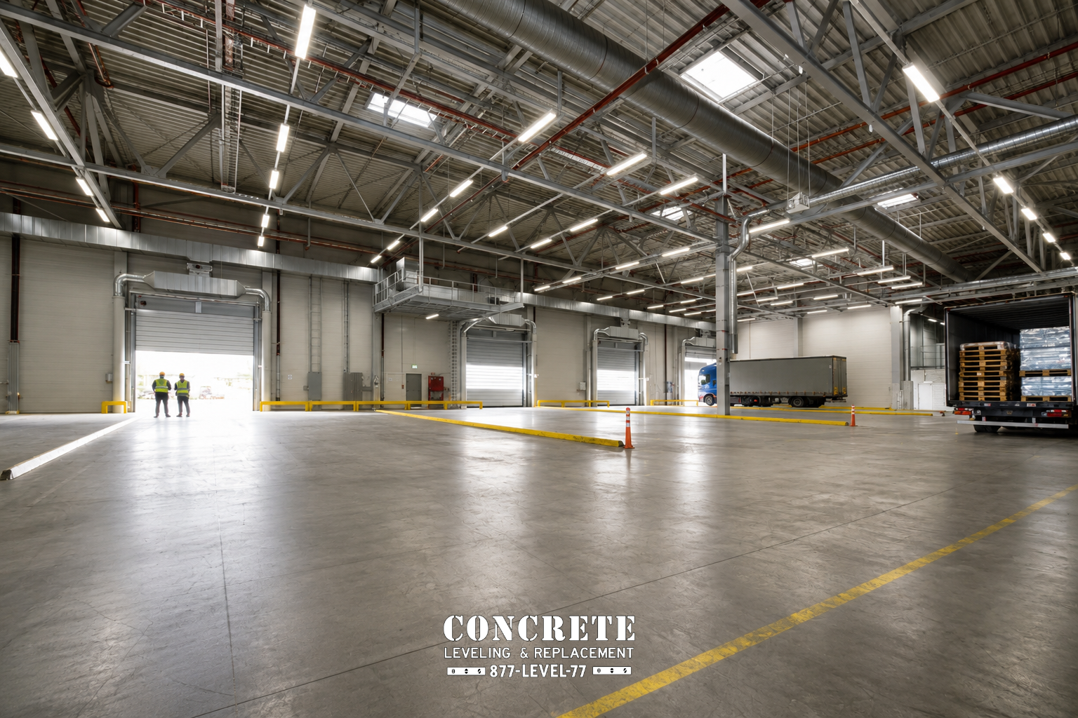 How to Level Concrete Floors in Industrial Spaces: Safety, Efficiency, and Long-Term Value