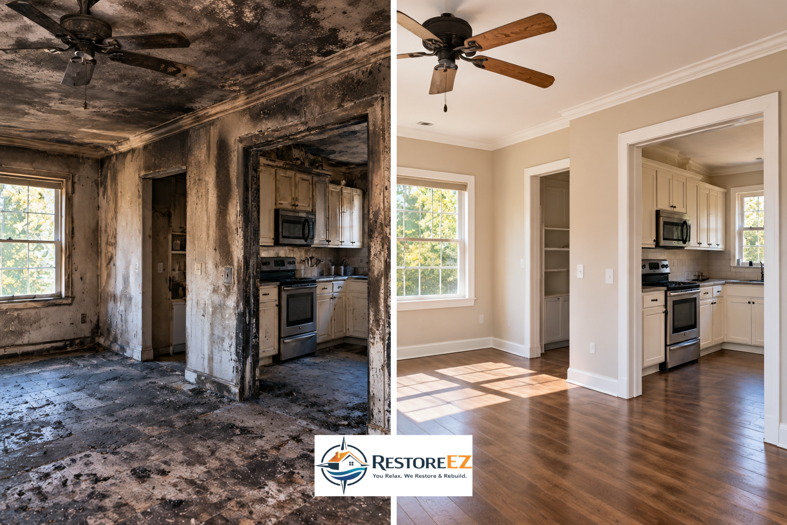 Expert Fire Damage Cleanup in Tarpon Springs, FL: What Smoke and Soot Leave Behind