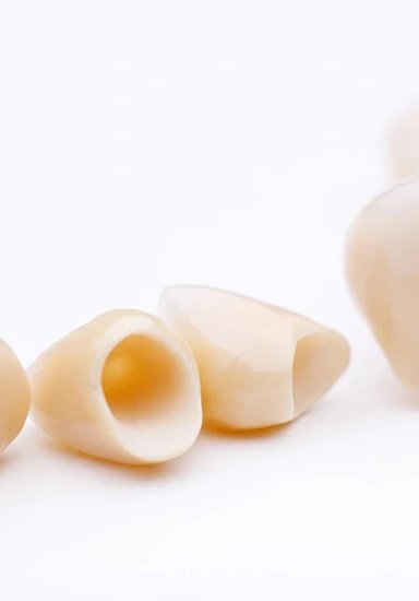 Dental prosthetics in various shapes