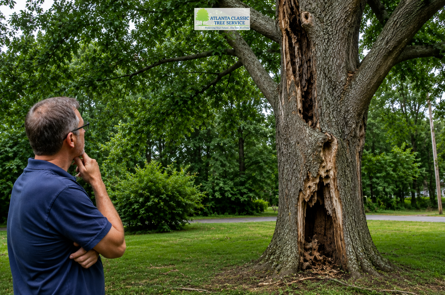 How to Spot an Unsafe Tree in Alpharetta, GA: A Simple Guide