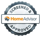 HomeAdvisor approved service badge