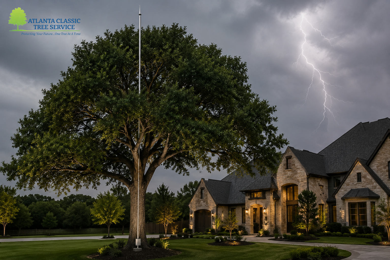 Guide to Protecting Trees and Property from Lightning in Alpharetta, GA