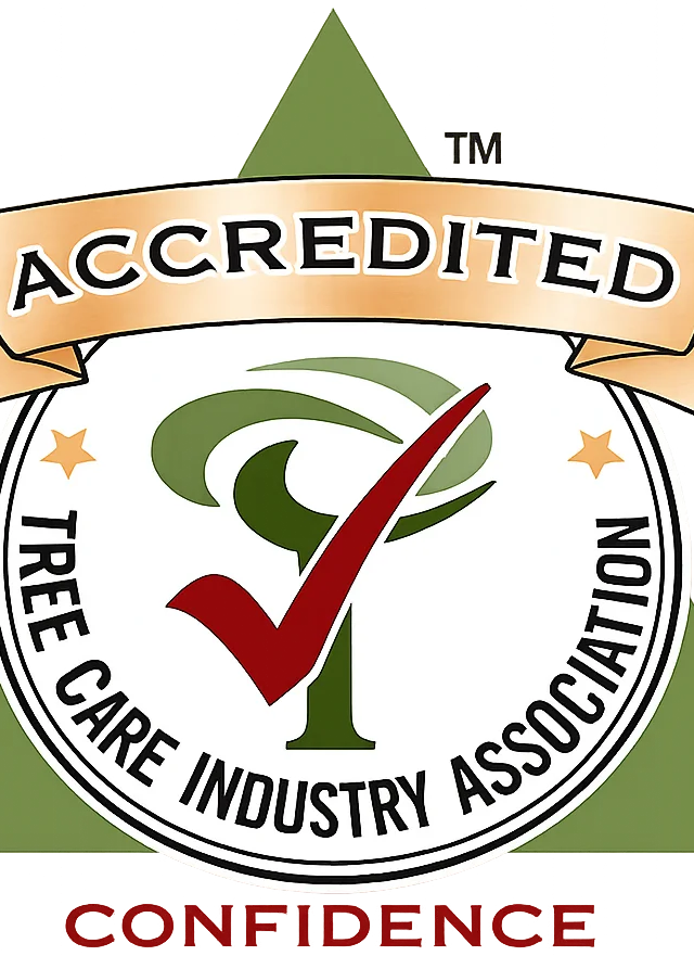 Accredited logo of the Tree Care Industry Association