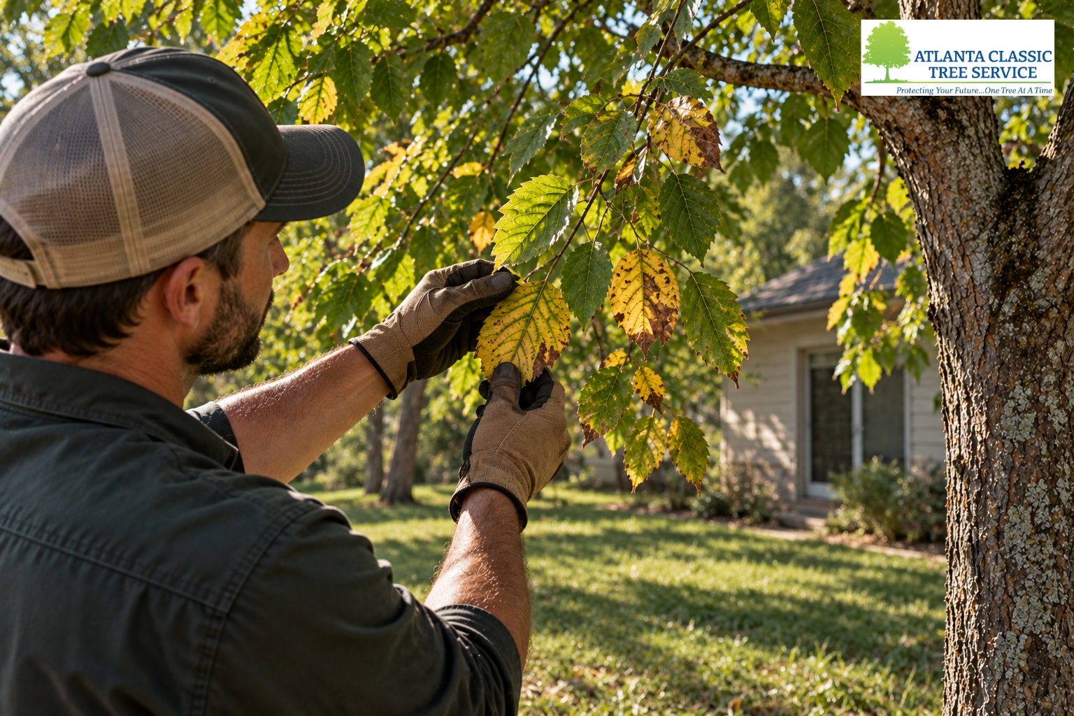 Expert Tree Service in Alpharetta, GA: Why Weak, Discolored Trees May Need Nutrient Support