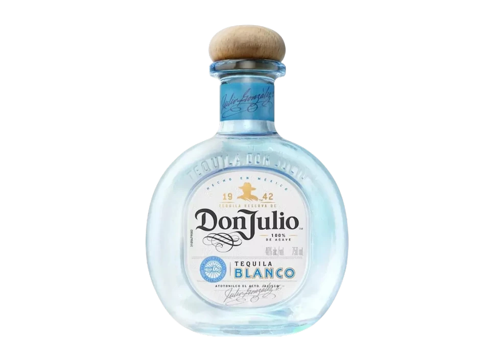 Don Julio Blanco tequila bottle