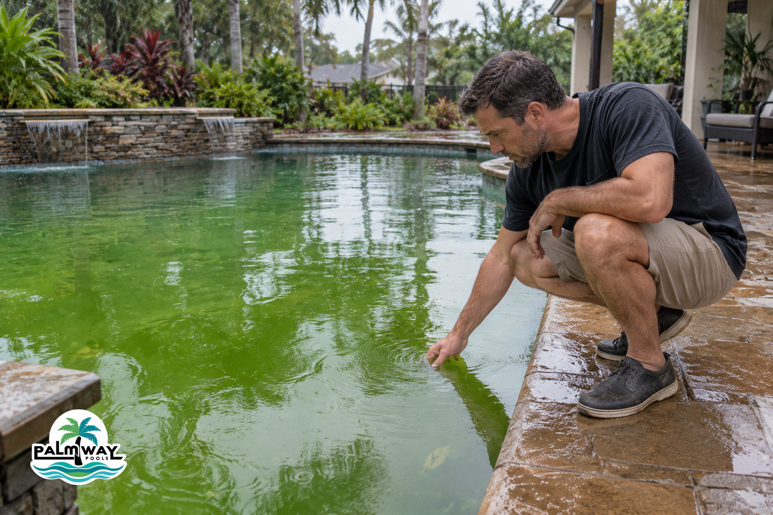 Why Your Pool Turns Green After Rain: A Friendly Guide for Treasure Island, FL