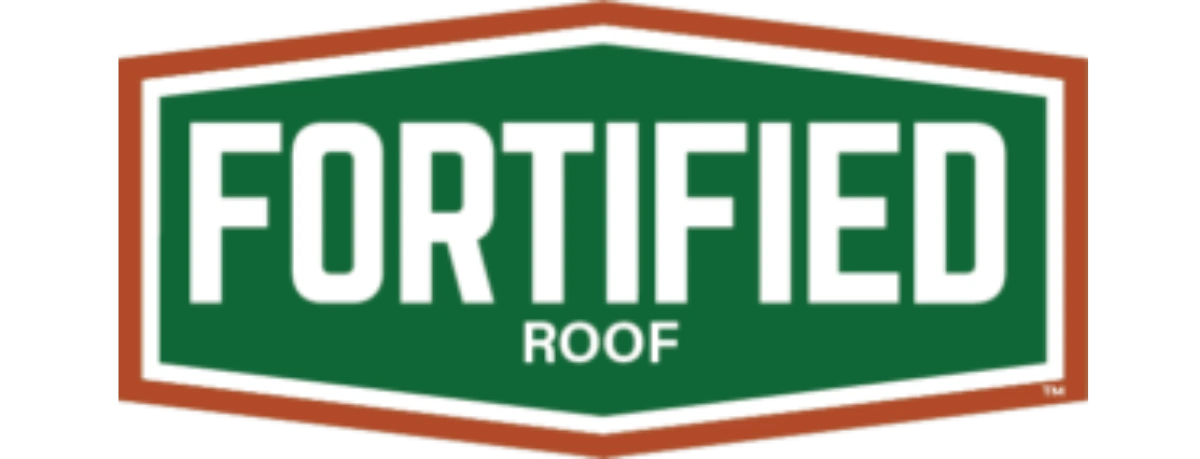 Fortified Roof logo with text and colors