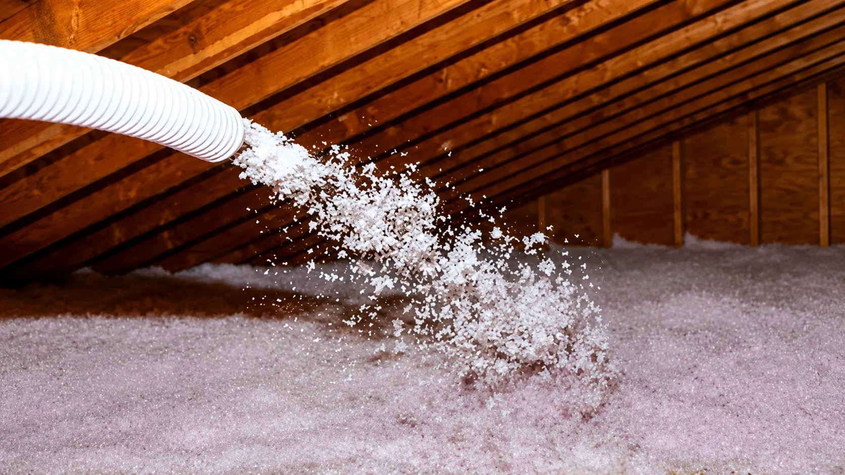 attic insulation installation process
