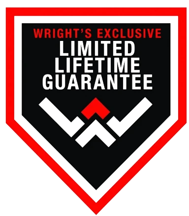 Wright's Exclusive Limited Lifetime Guarantee logo