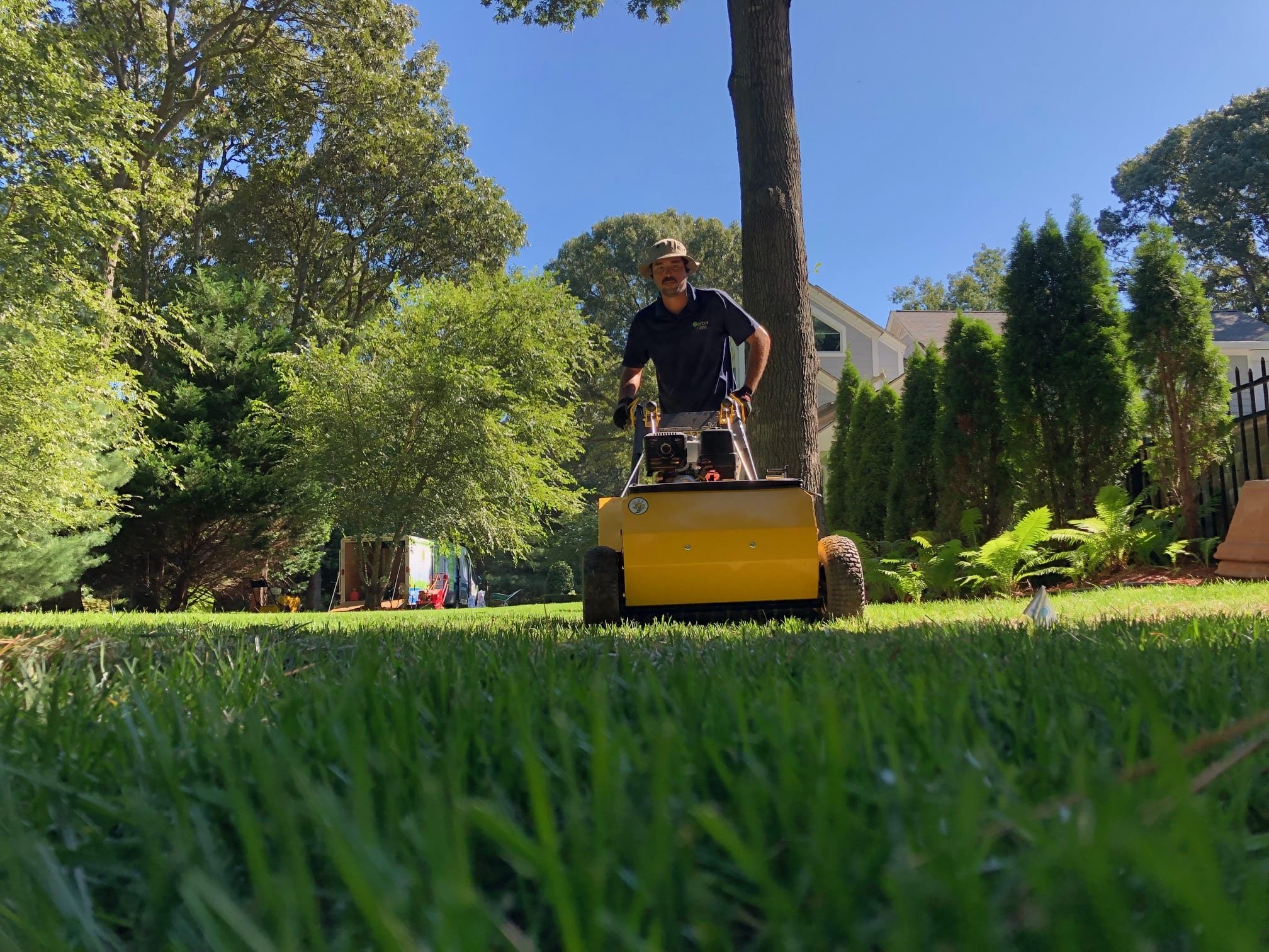 Lawn Aeration & Overseeding