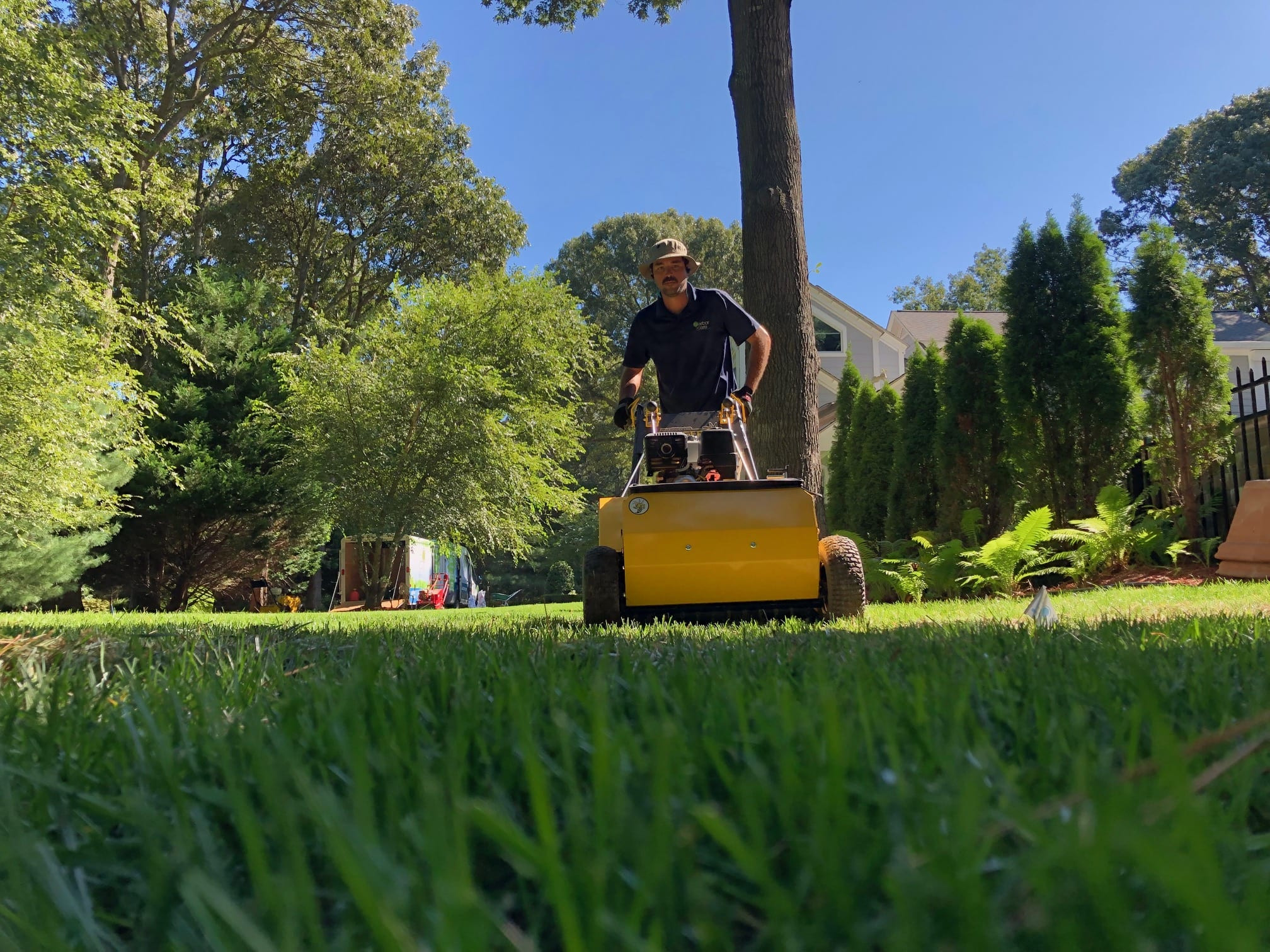 Lawn Aeration & Overseeding