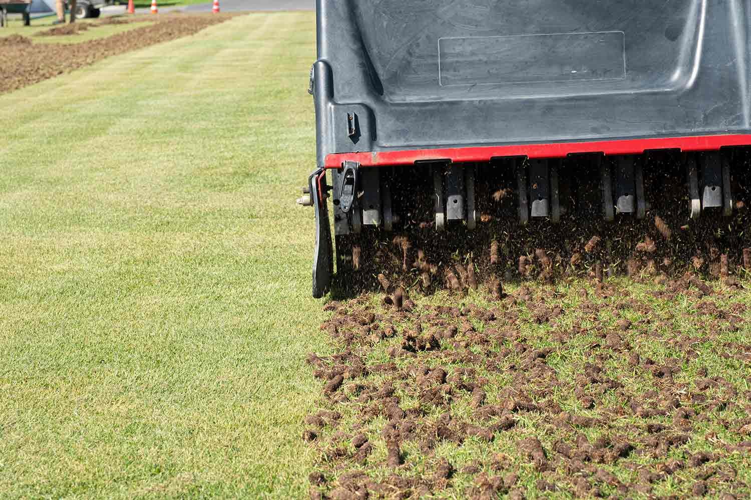 Core Aeration for Compact Soil